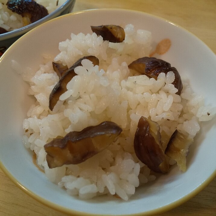 天津甘栗で栗ご飯風